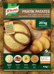 PRATIK PATATES PÜRESI 4 KG