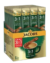JACOBS 3’Ü BIR  ARADA GOLD  40X18 GR YOĞUN LEZZET