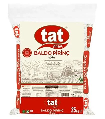 TAT BALDO PİRİNÇ 25 KG